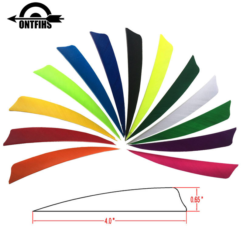 Archery Target Face - 50 Cái/lốc 4 Inch Phải/Cánh Trái