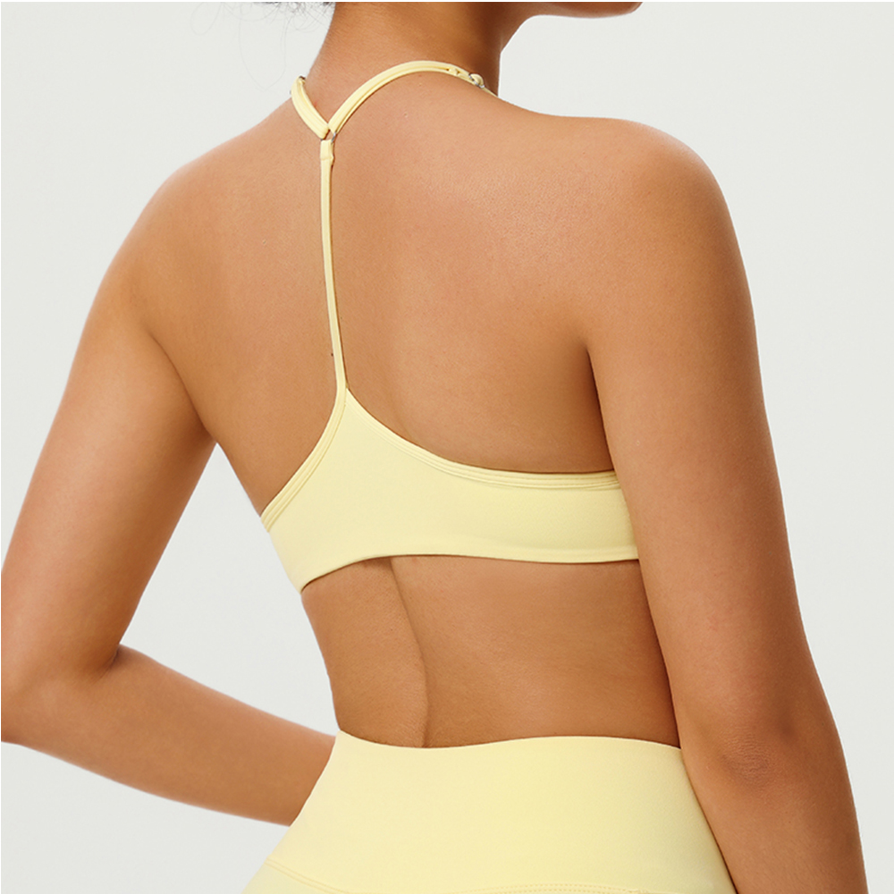 Sports Equipment Logo - Women Underwear Breathable Sports Bra Shockproof
