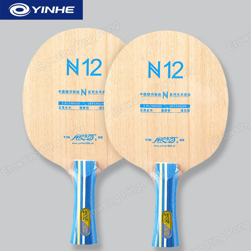 YINHE N12 5-Ply Pure Wood Tabl - đánh giá và giá Table Tennis Paddle