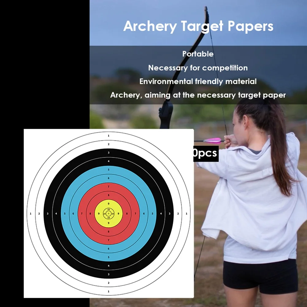 10pcs Profession Archery Targe - đánh giá và giá Archery Target Face