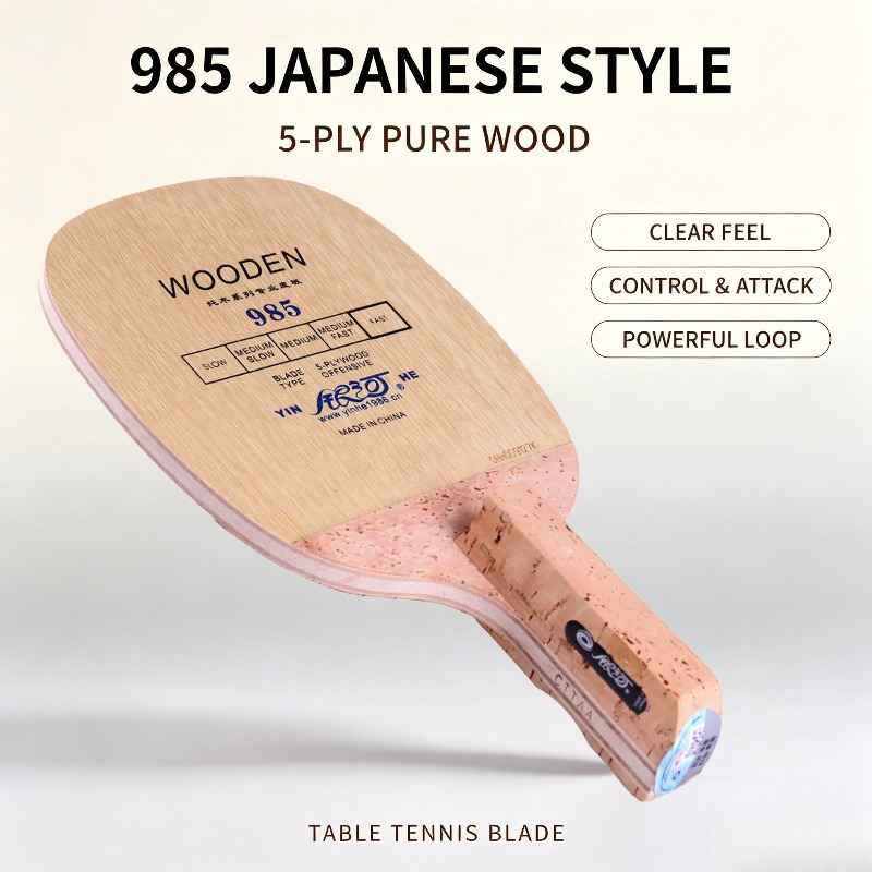 YINHE 985 Japanese Penhold Tab - đánh giá và giá Table Tennis Paddle