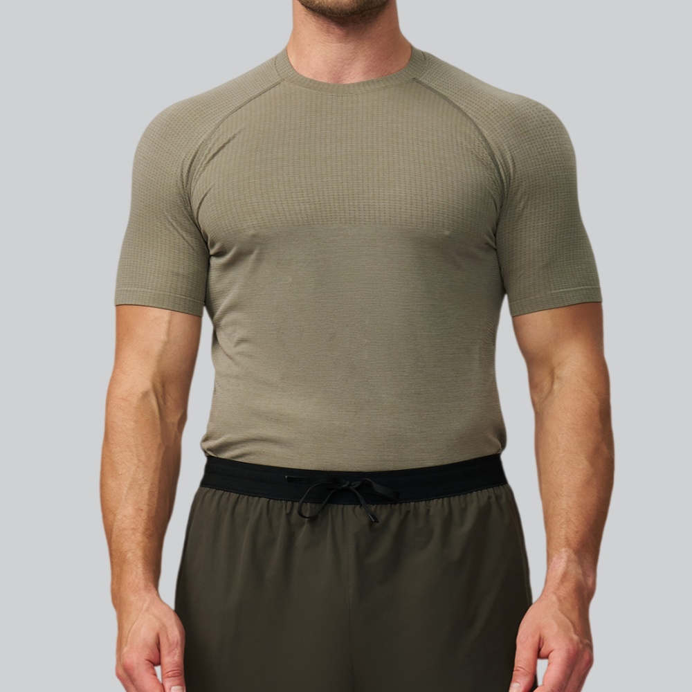 Men's Solid Color Sports T-shi - đánh giá và giá Sports Equipment Logo