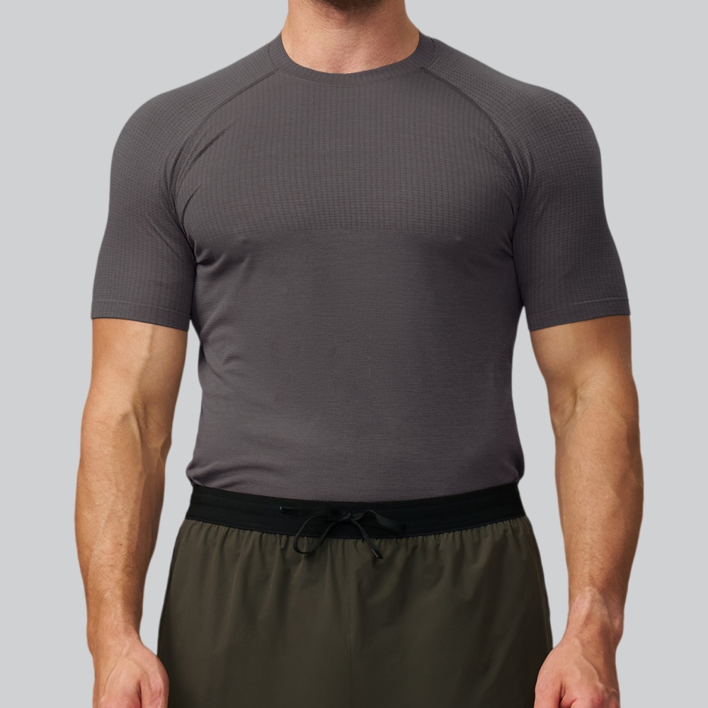 Men's Solid Color Sports T-shi - đánh giá và giá Sports Equipment Logo