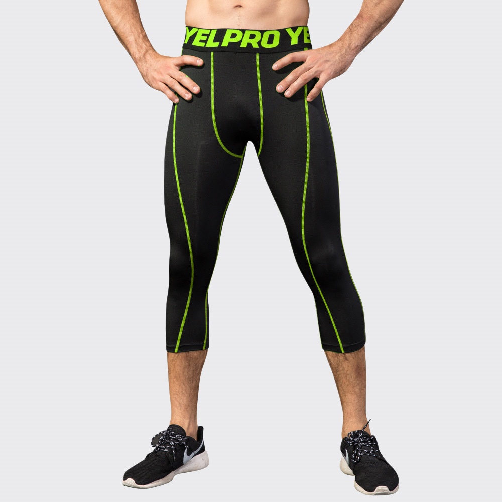 Men Compression Fitness Leggin - đánh giá và giá Sports Equipment Logo