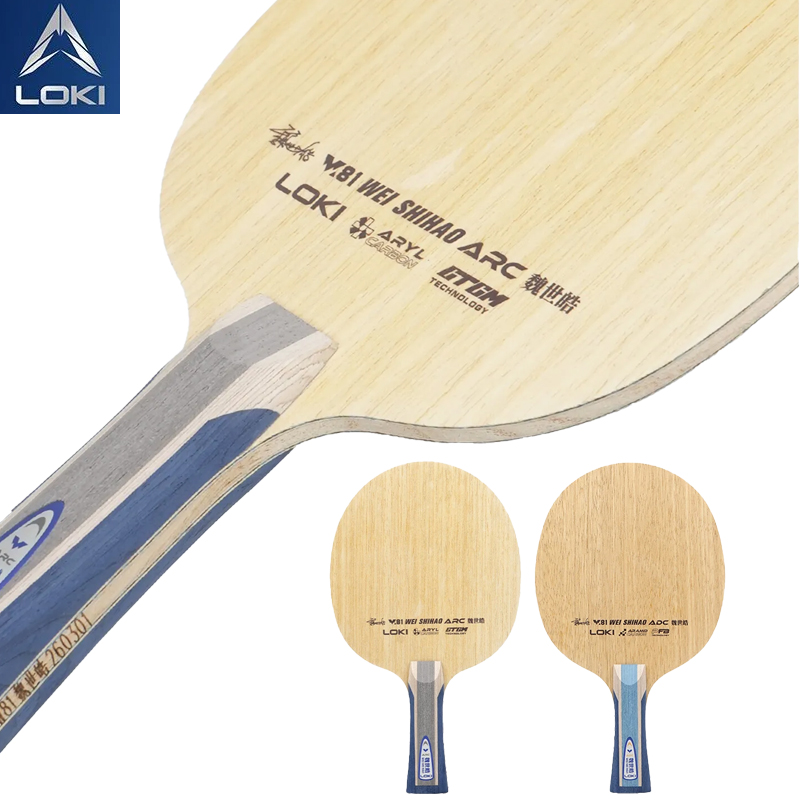 LOKI W81 Series Wei Shihao Tab - đánh giá và giá Table Tennis Paddle