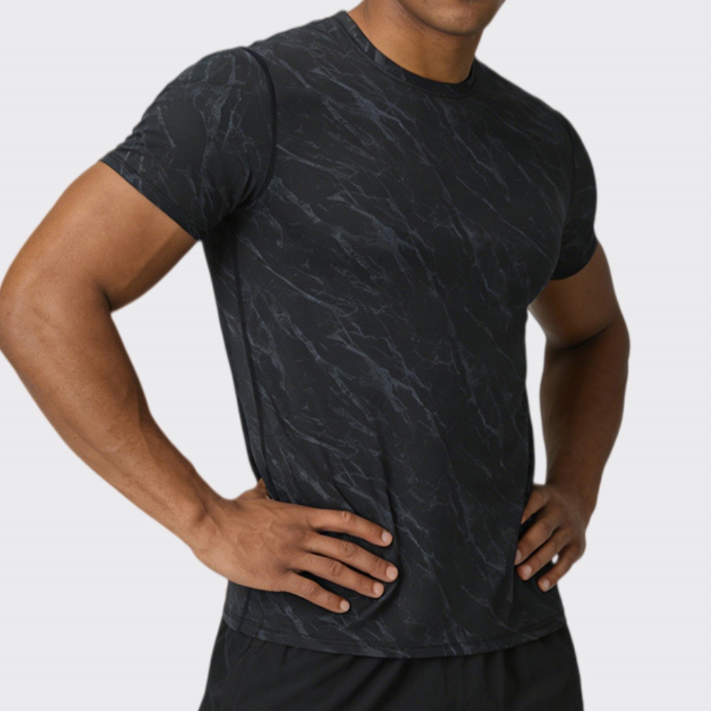 Summer Men's Quick-Dry Fitness - đánh giá và giá Sports Equipment Logo