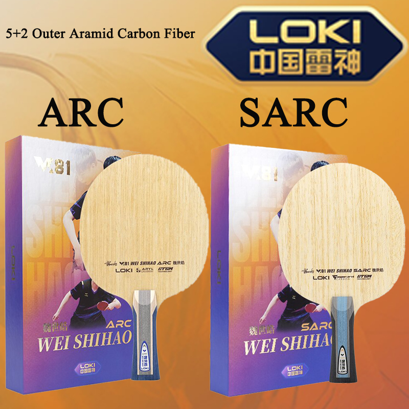 New LOKI W81 Series ARC SARC T - đánh giá và giá Table Tennis Paddle