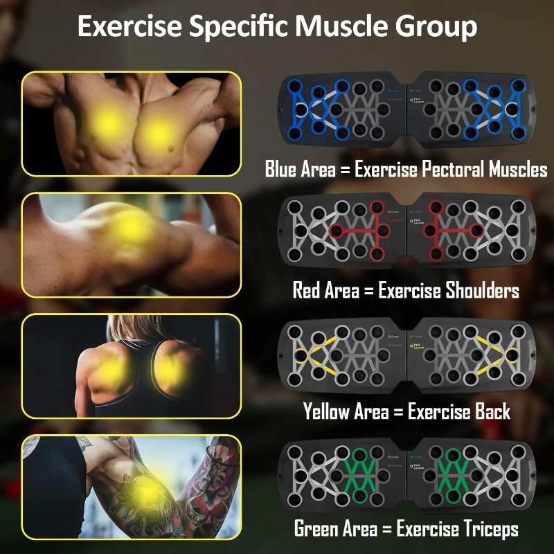 Foldable Push Up Board with Re - đánh giá và giá Sports Equipment Suppliers